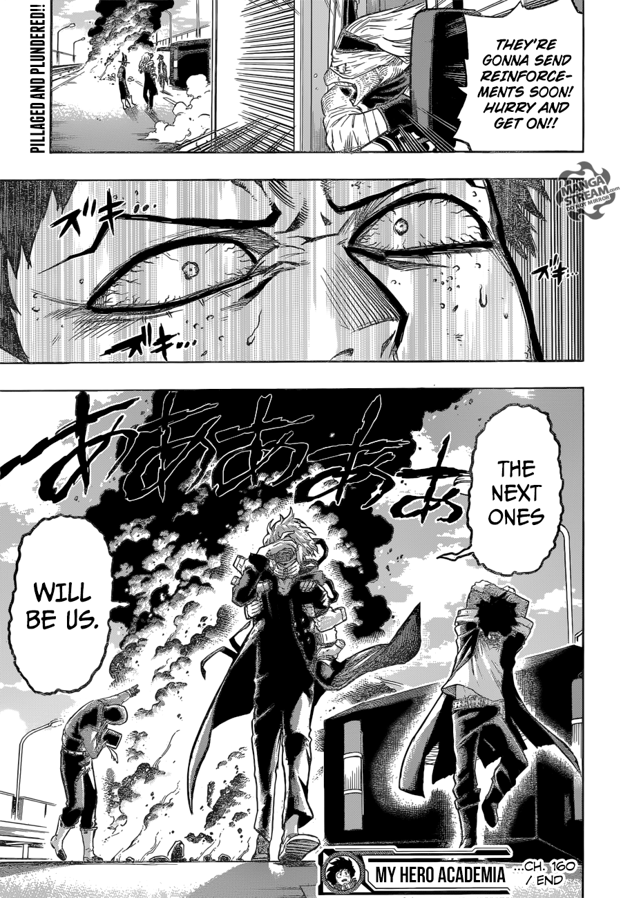 Boku no Hero Academia Chapter 160 18